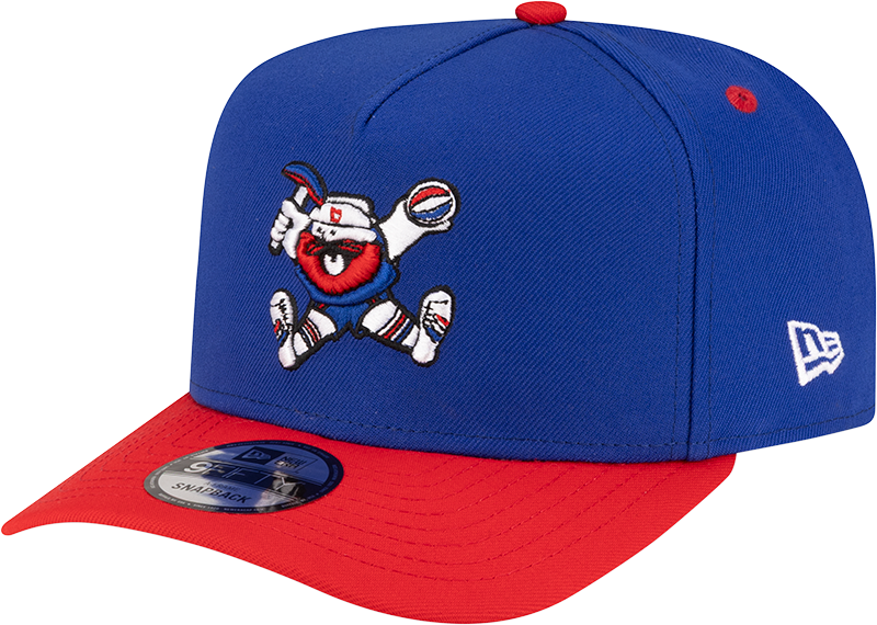 Denver Nuggets Hardwood Classics 80s Two Tone 9FIFTY A-Frame Snapback Hat