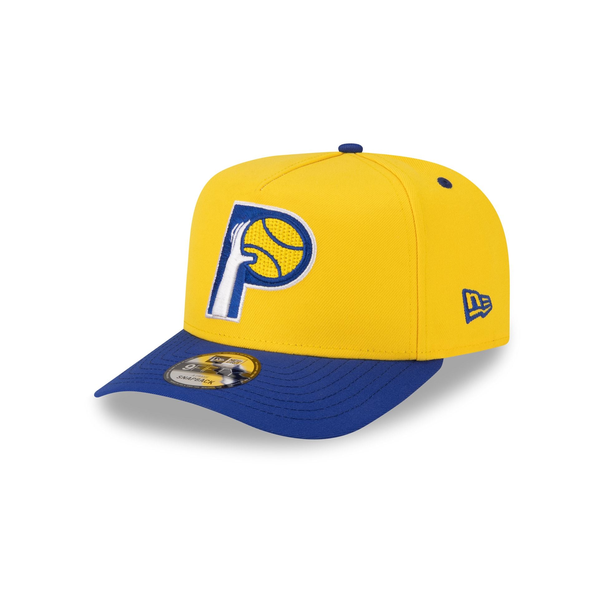 Indiana Pacers Hardwood Classics 80s Two Tone 9FIFTY A-Frame Snapback ...