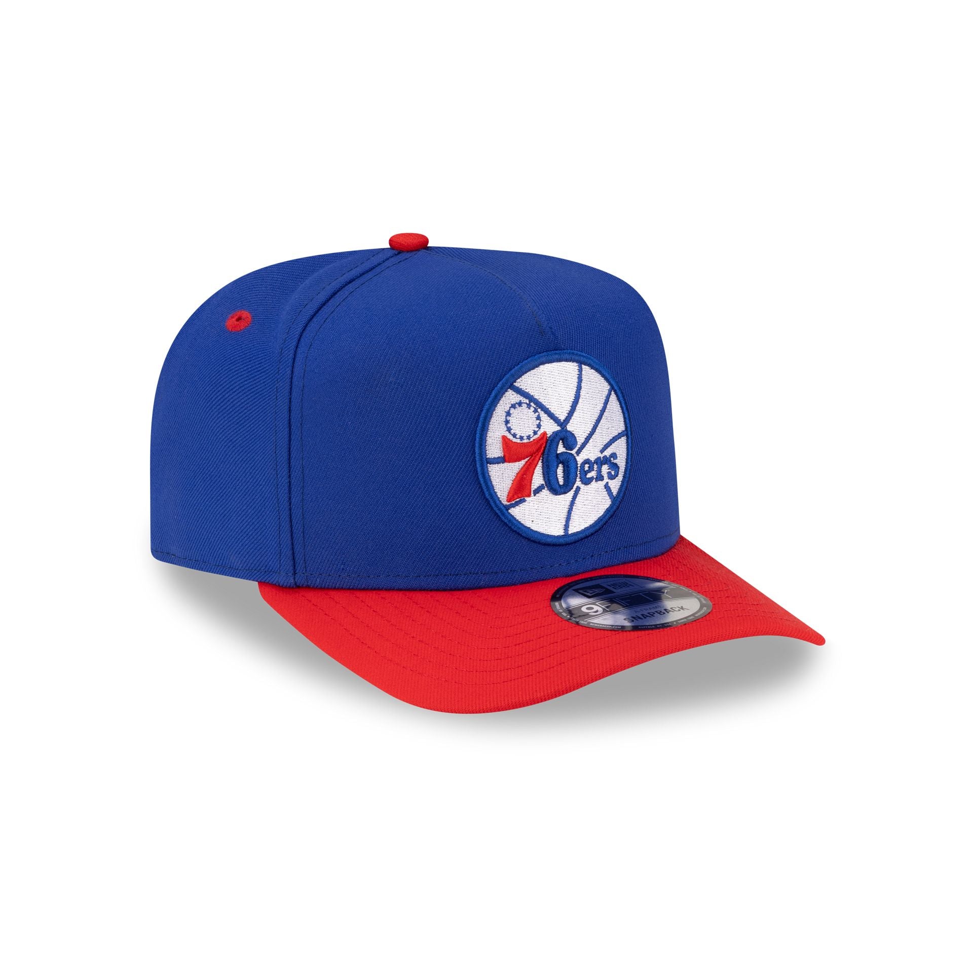 Philadelphia 76ers Hardwood Classics 80s Two Tone 9FIFTY A-Frame Snapback Hat