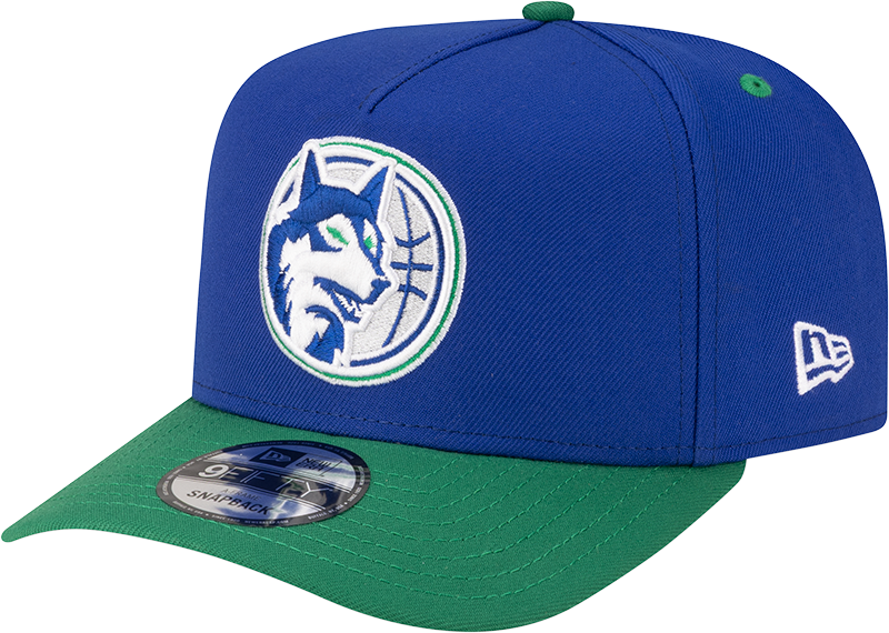 Minnesota Timberwolves Hardwood Classics 80s Two Tone 9FIFTY A-Frame Snapback Hat