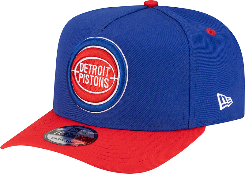Detroit Pistons Hardwood Classics 80s Two Tone 9FIFTY A-Frame Snapback Hat