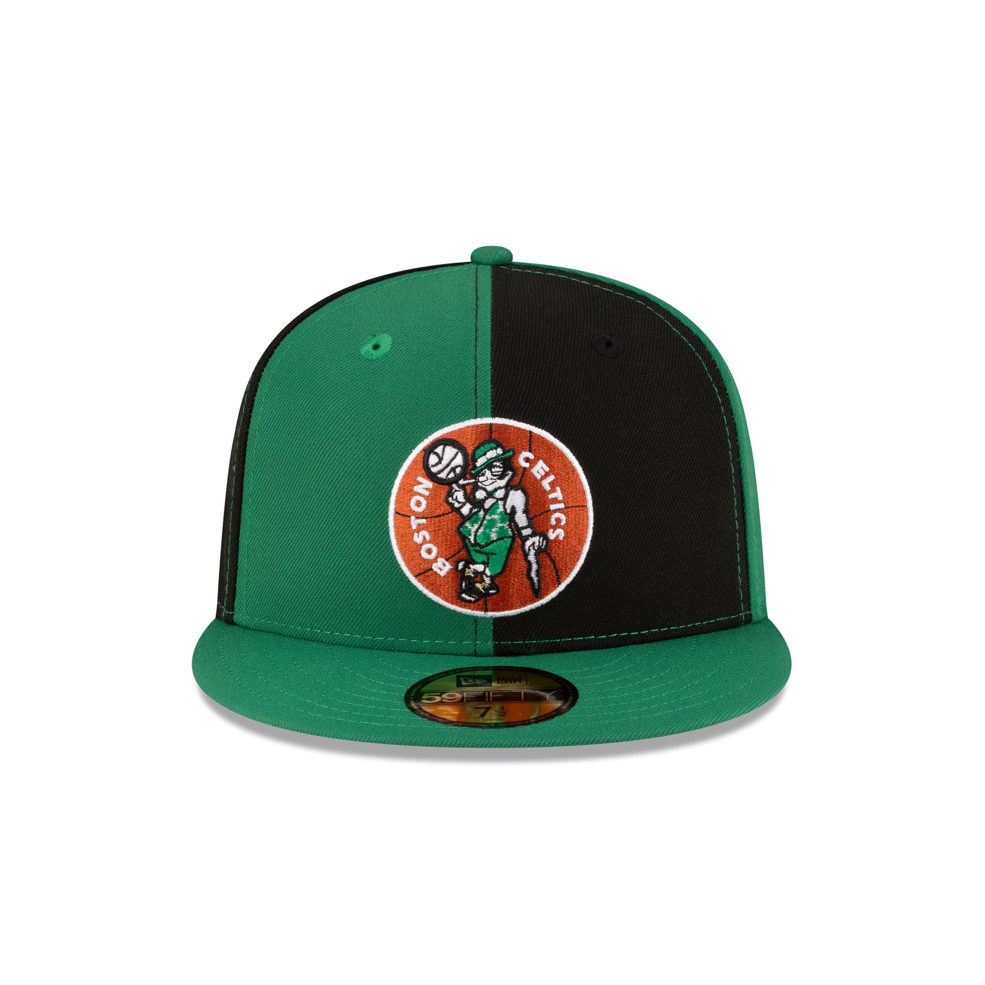 Boston Celtics Hardwood Classics 80s Pinwheel 59FIFTY Fitted Hat