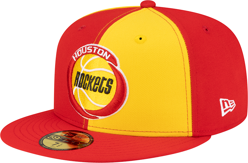 Houston Rockets Hardwood Classics 80s Pinwheel 59FIFTY Fitted Hat