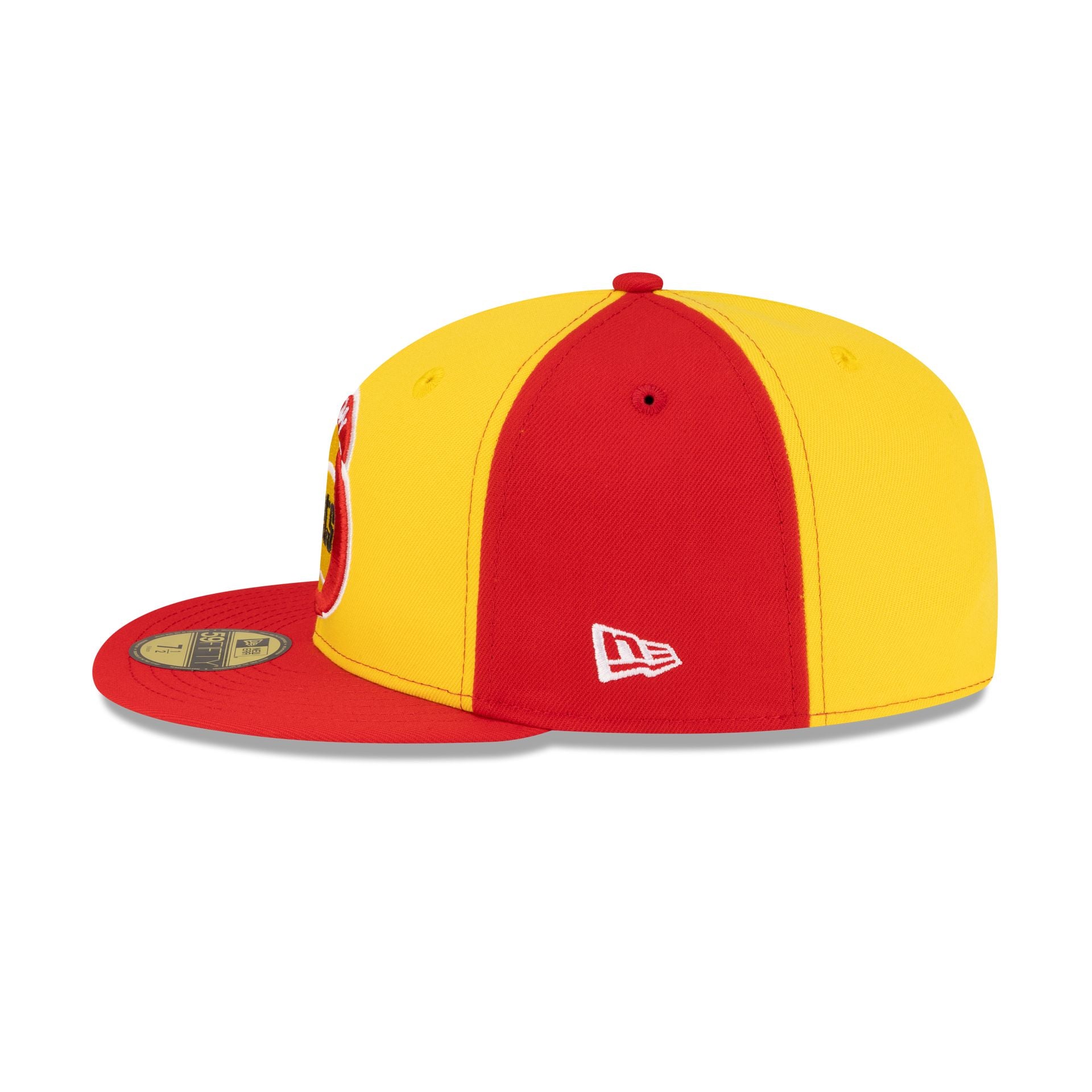 Houston Rockets Hardwood Classics 80s Pinwheel 59FIFTY Fitted Hat