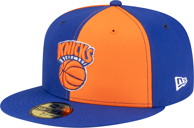 New York Knicks Hardwood Classics 80s Pinwheel 59FIFTY Fitted Hat