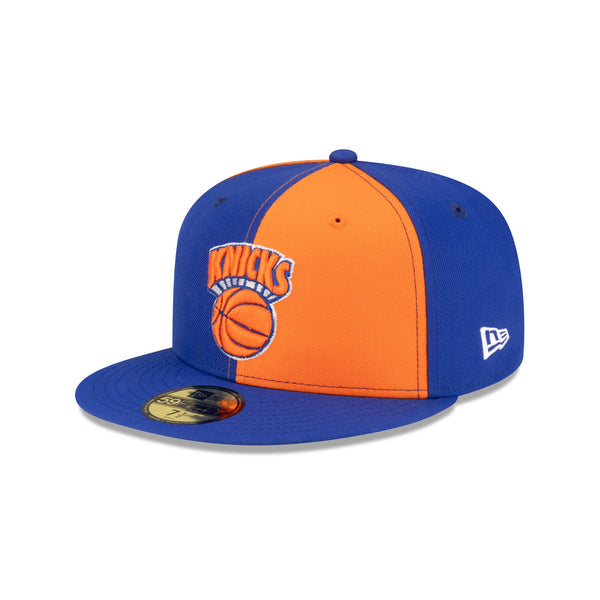 New York Knicks Hardwood Classics 80s Pinwheel 59FIFTY Fitted Hat