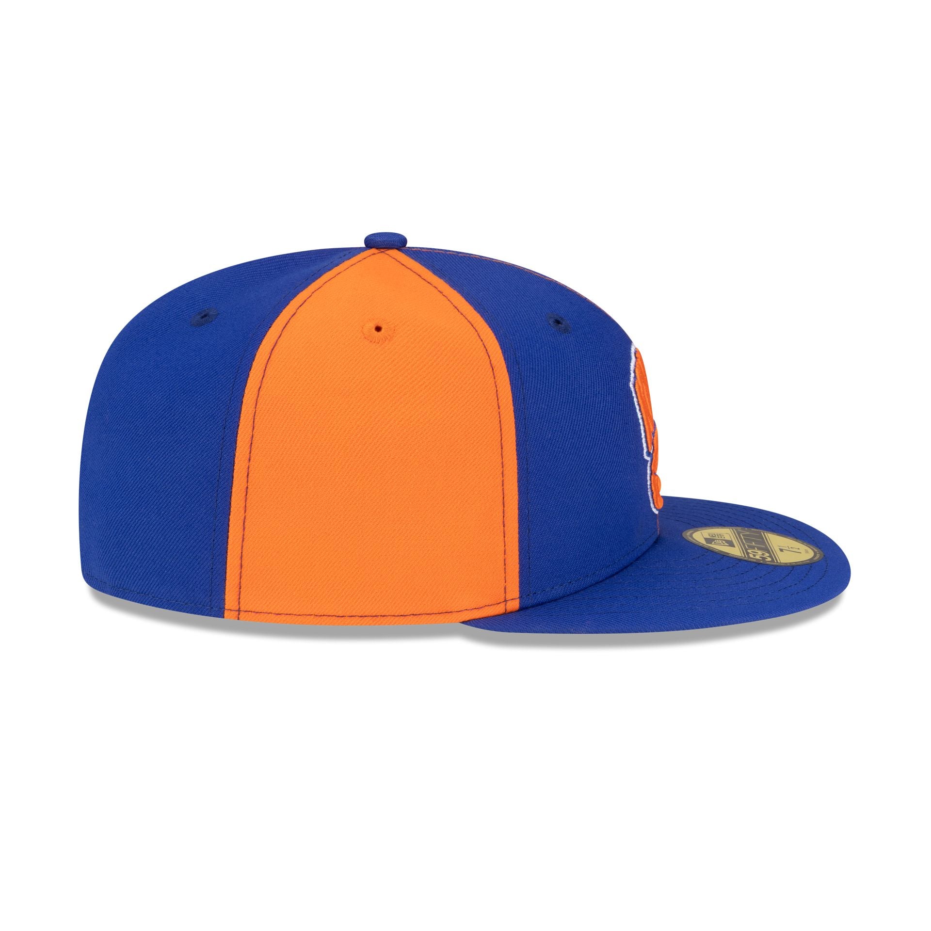 New York Knicks Hardwood Classics 80s Pinwheel 59FIFTY Fitted Hat