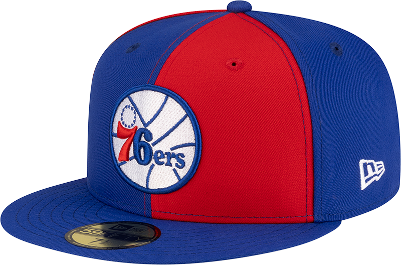 Philadelphia 76ers Hardwood Classics 80s Pinwheel 59FIFTY Fitted Hat