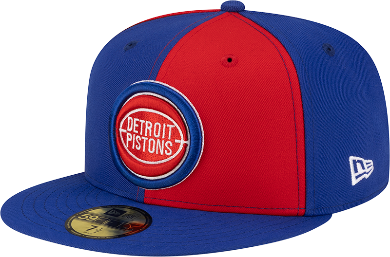 Detroit Pistons Hardwood Classics 80s Pinwheel 59FIFTY Fitted Hat