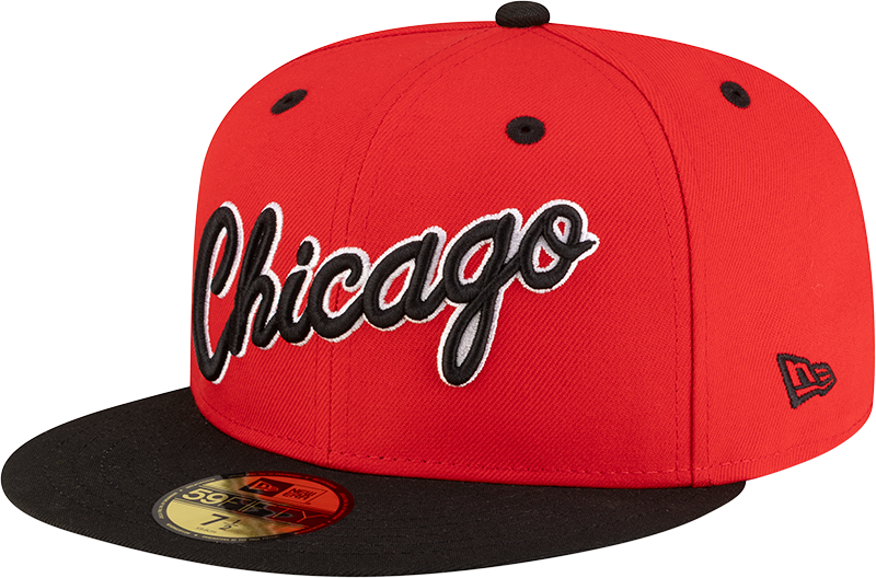 Chicago Bulls Hardwood Classics 80s Two Tone 59FIFTY Fitted Hat