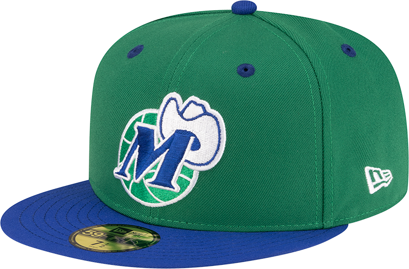 Dallas Mavericks Hardwood Classics 80s Two Tone 59FIFTY Fitted Hat