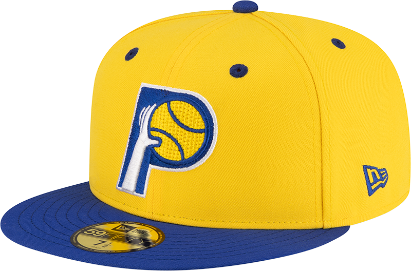 Indiana Pacers Hardwood Classics 80s Two Tone 59FIFTY Fitted Hat