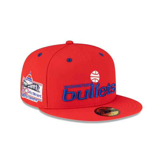 Washington Bullets Hardwood Classics 1980 All-Star Game 59FIFTY Fitted Hat - New Era Cap