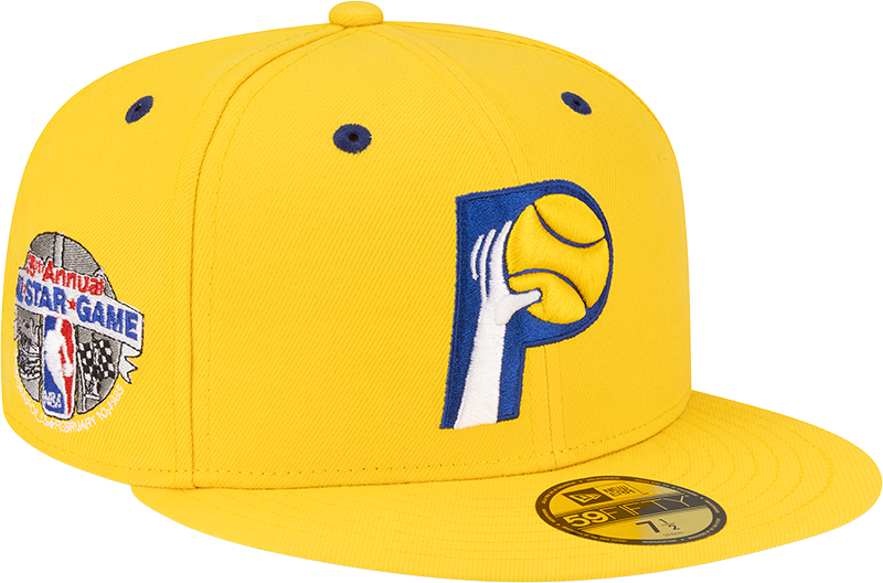 Indiana Pacers Hardwood Classics 1985 All-Star Game 59FIFTY Fitted Hat