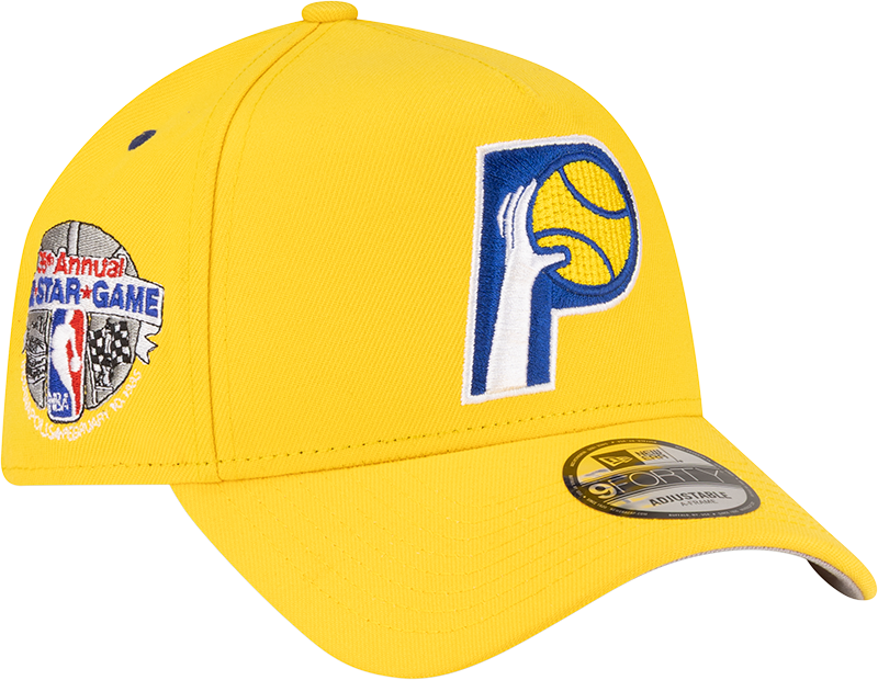 Indiana Pacers Hardwood Classics 1985 All-Star Game 9FORTY A-Frame Snapback Hat
