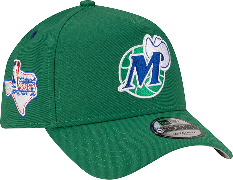 Dallas Mavericks Hardwood Classics 1986 All-Star Game 9FORTY A-Frame Snapback Hat