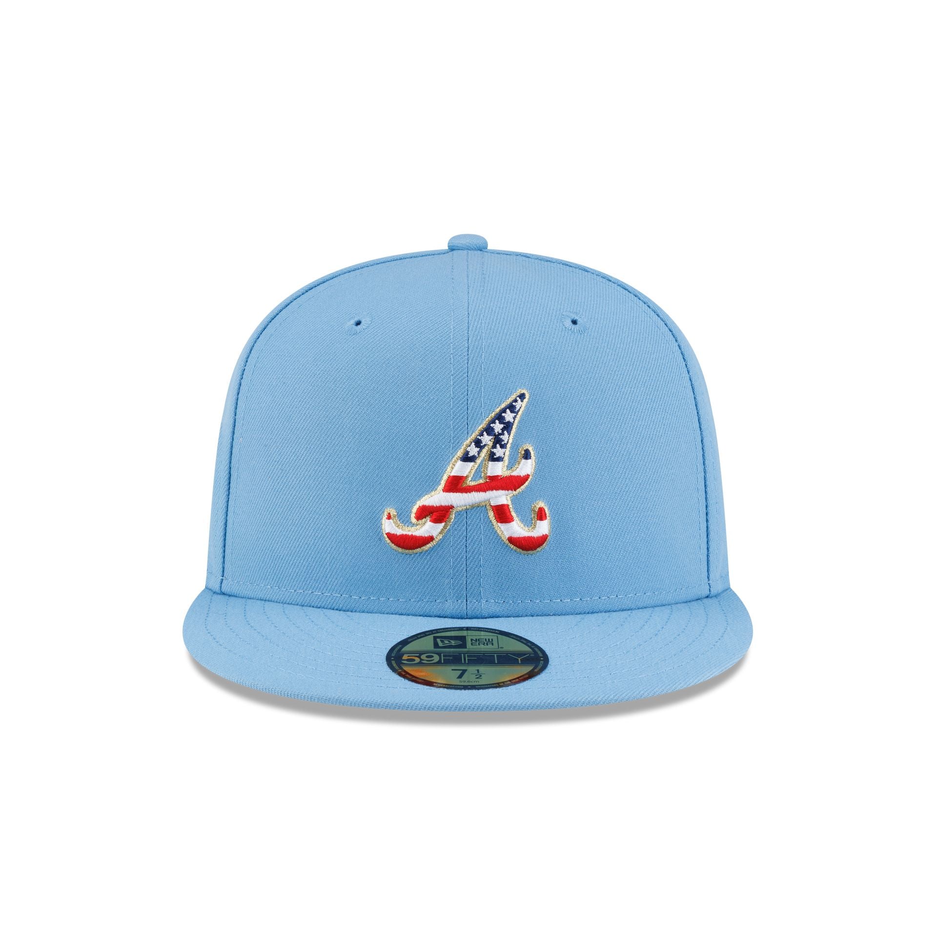 Atlanta Braves Red, White & Blue 59FIFTY Fitted Hat – New Era Cap
