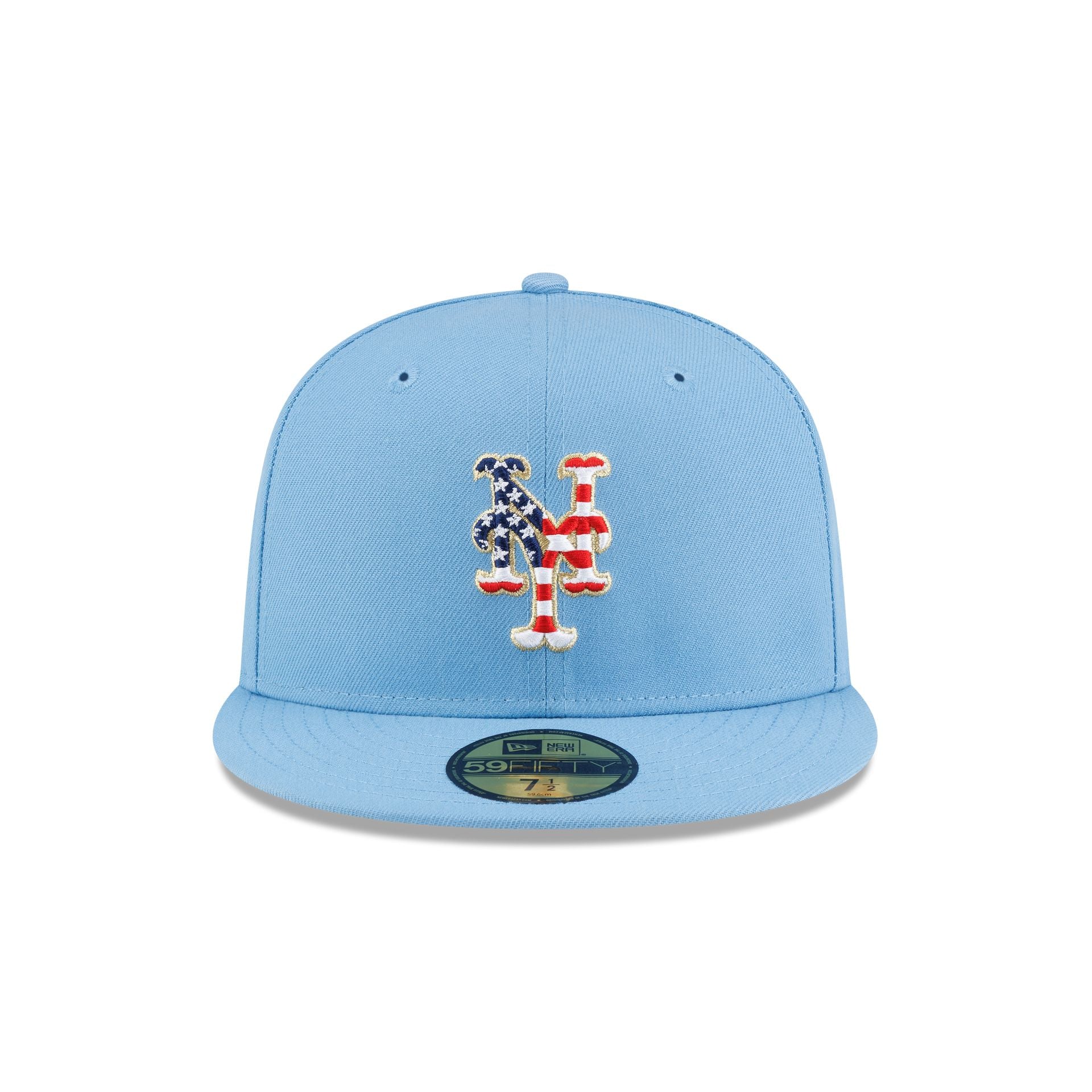 New York Mets Red, White & Blue 59FIFTY Fitted Hat