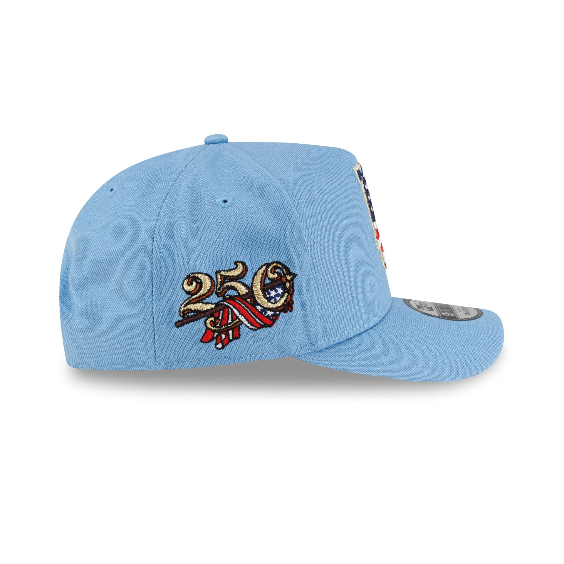 Los Angeles Dodgers Red, White & Blue 9FIFTY A-Frame Snapback Hat