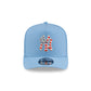 New York Yankees Red, White & Blue 9FIFTY A-Frame Snapback Hat
