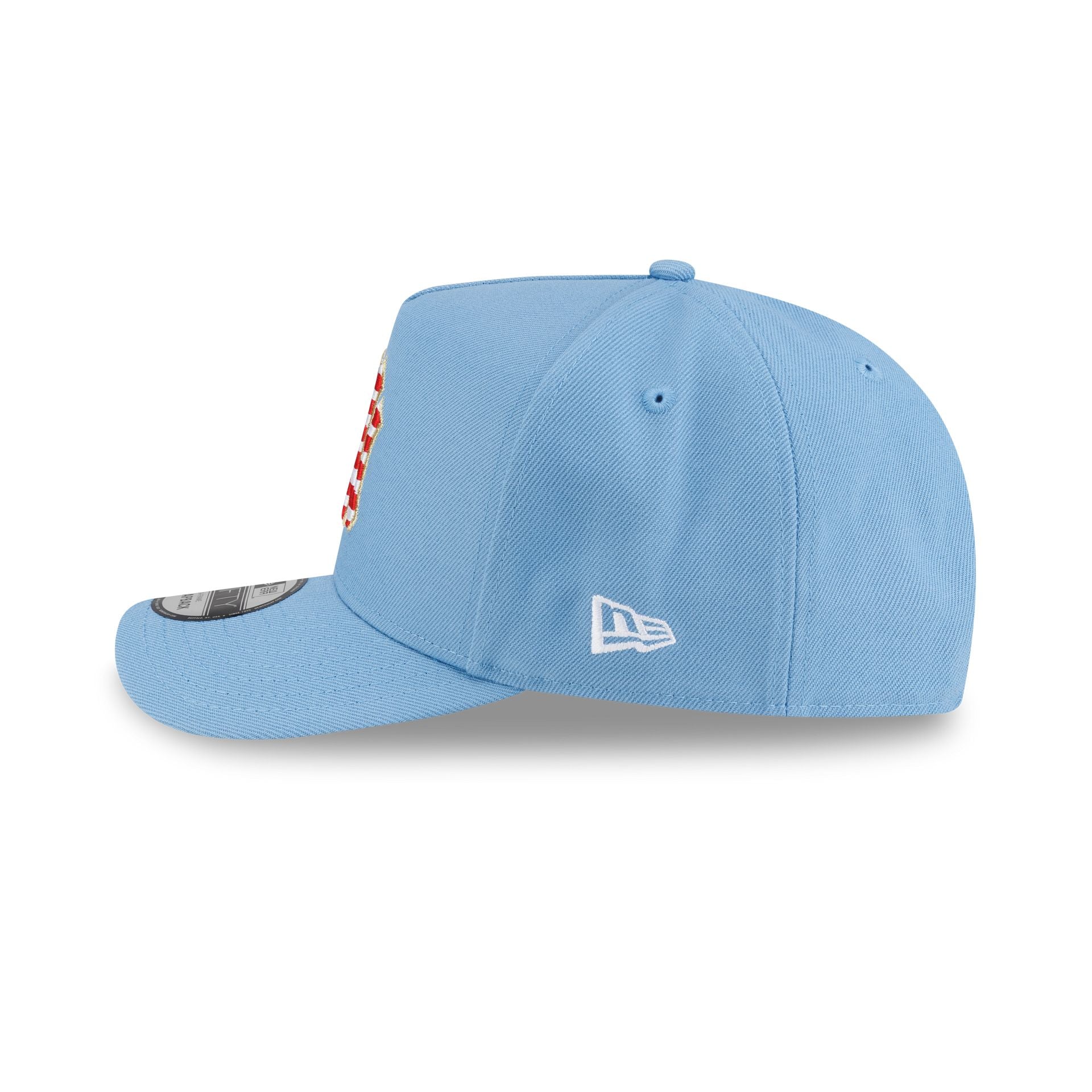 New York Yankees Red, White & Blue 9FIFTY A-Frame Snapback Hat