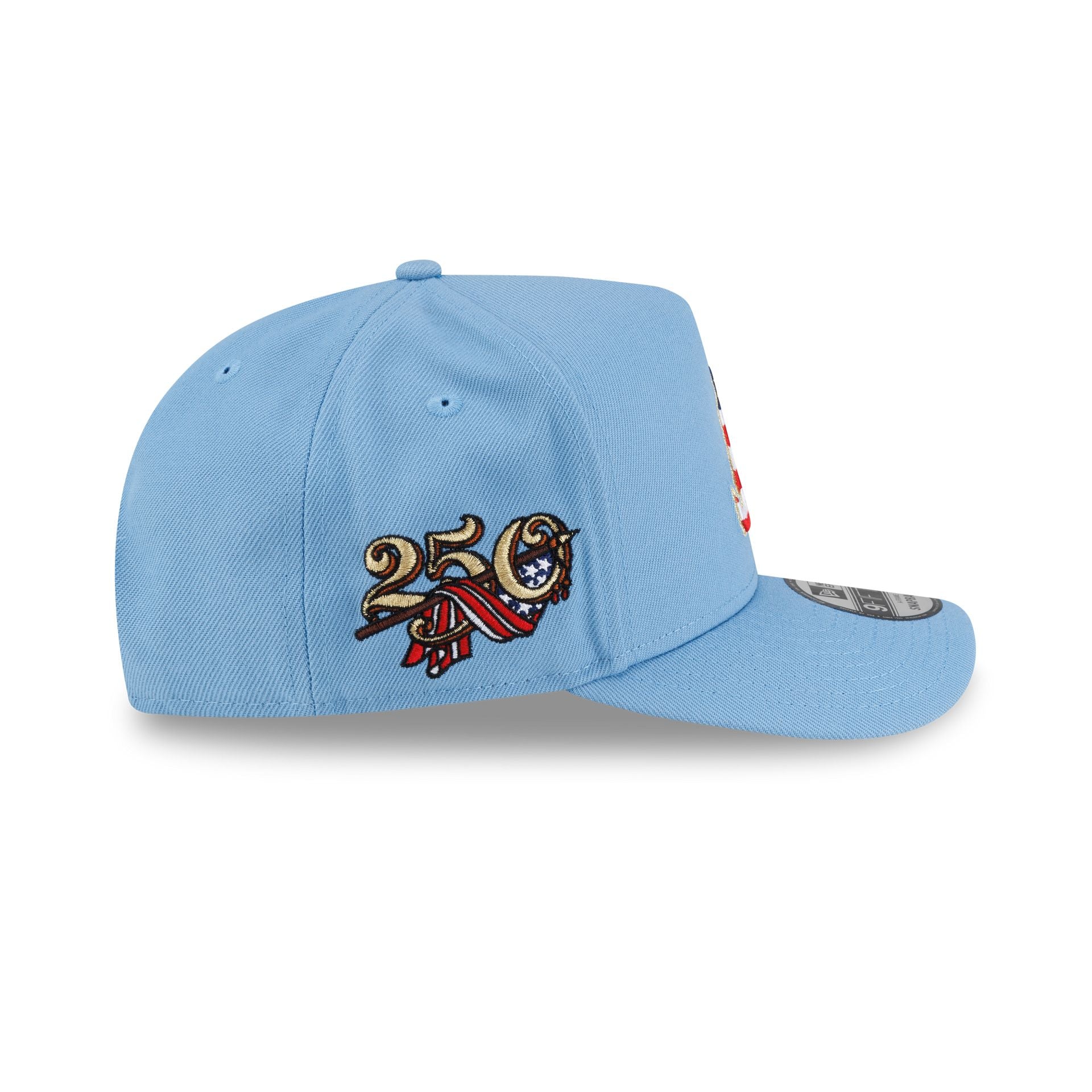 Atlanta Braves Red, White & Blue 9FIFTY A-Frame Snapback Hat