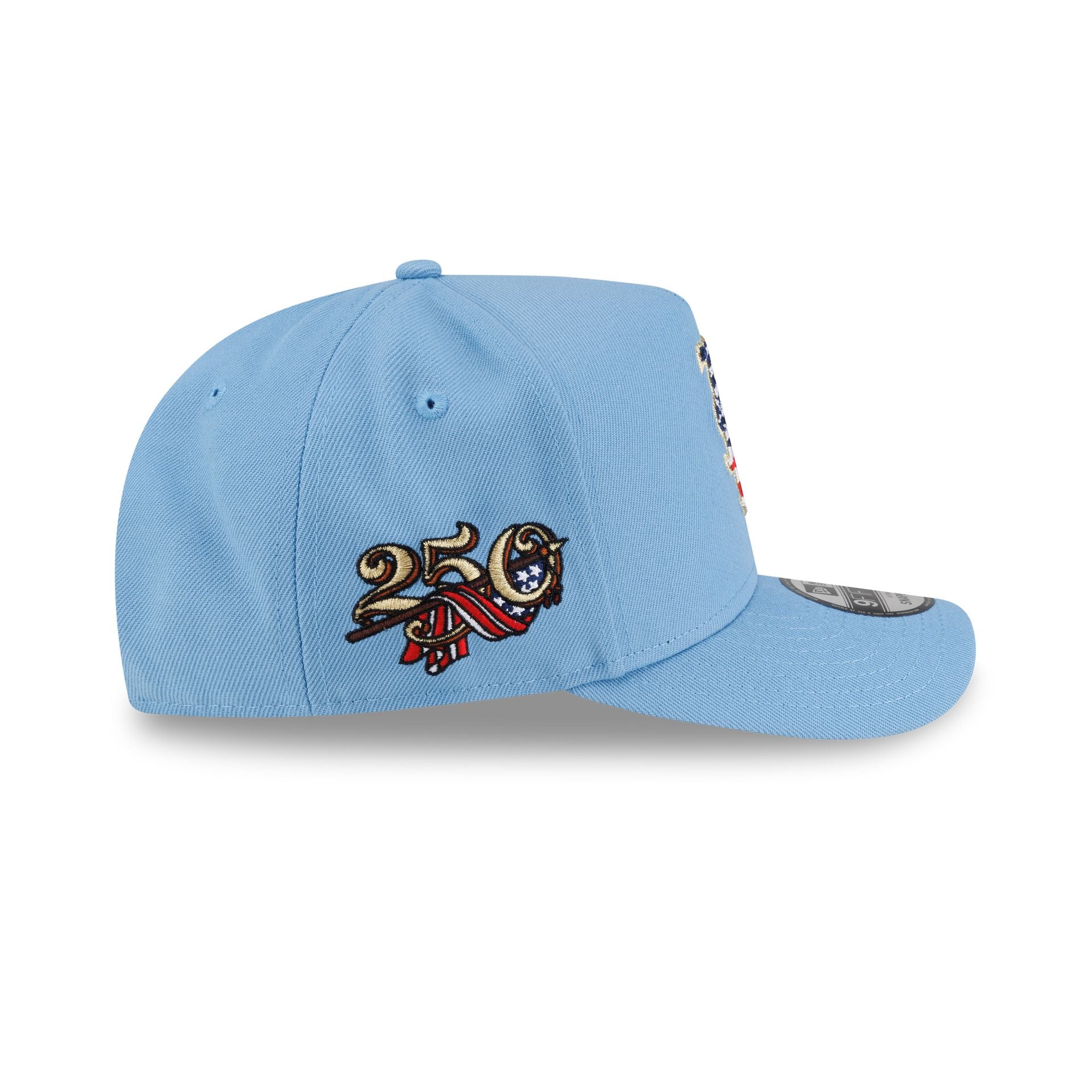 New York Mets Red, White & Blue 9FIFTY A-Frame Snapback Hat