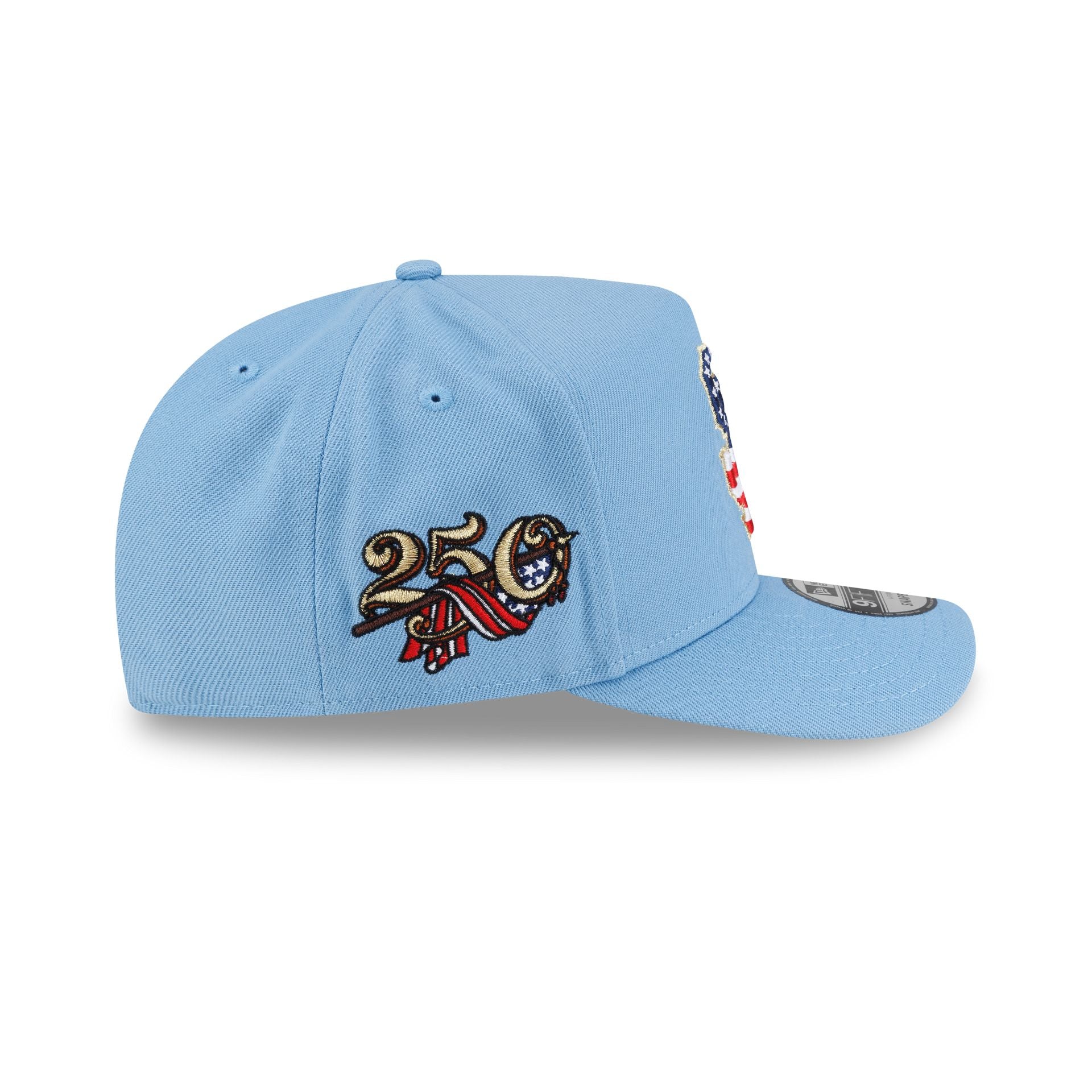 San Francisco Giants Red, White & Blue 9FIFTY A-Frame Snapback Hat