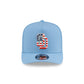 San Diego Padres Red, White & Blue 9FIFTY A-Frame Snapback Hat