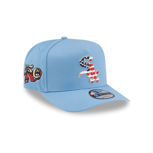 Chicago White Sox Red, White & Blue 9FIFTY A-Frame Snapback Hat - New Era Cap