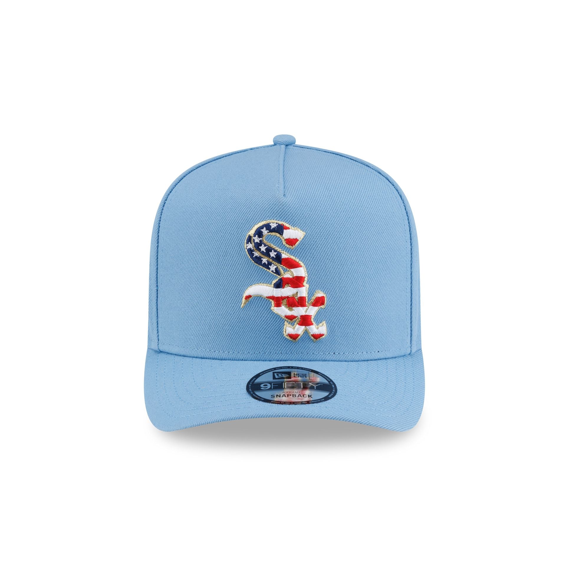 Chicago White Sox Red, White & Blue 9FIFTY A-Frame Snapback Hat