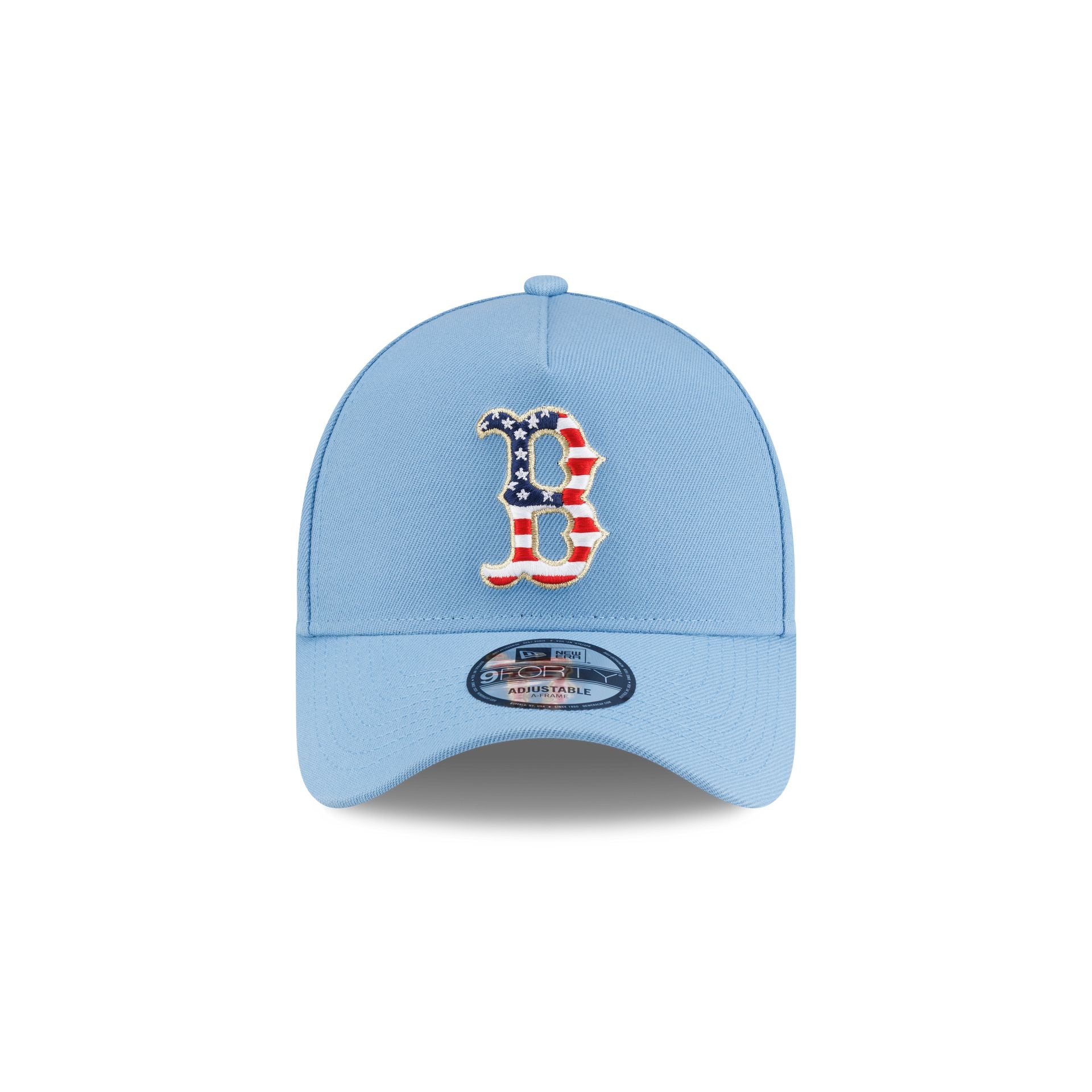 Boston Red Sox Red, White & Blue 9FORTY A-Frame Snapback Hat