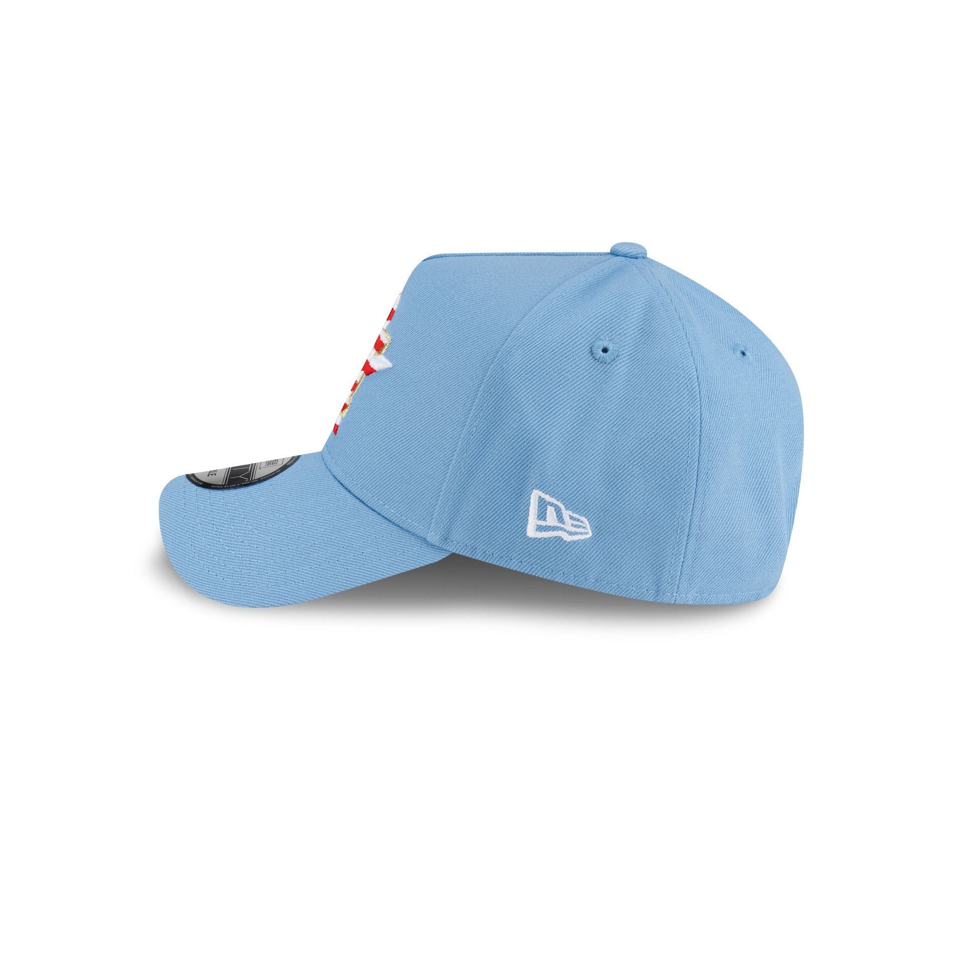 Houston Astros Red, White & Blue 9FORTY A-Frame Snapback Hat