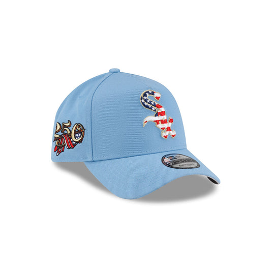 Chicago White Sox Red, White & Blue 9FORTY A-Frame Snapback Hat - New Era Cap