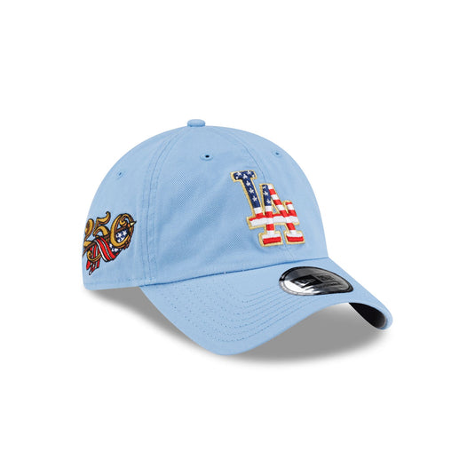 Los Angeles Dodgers Red, White & Blue Casual Classic Adjustable Hat - New Era Cap