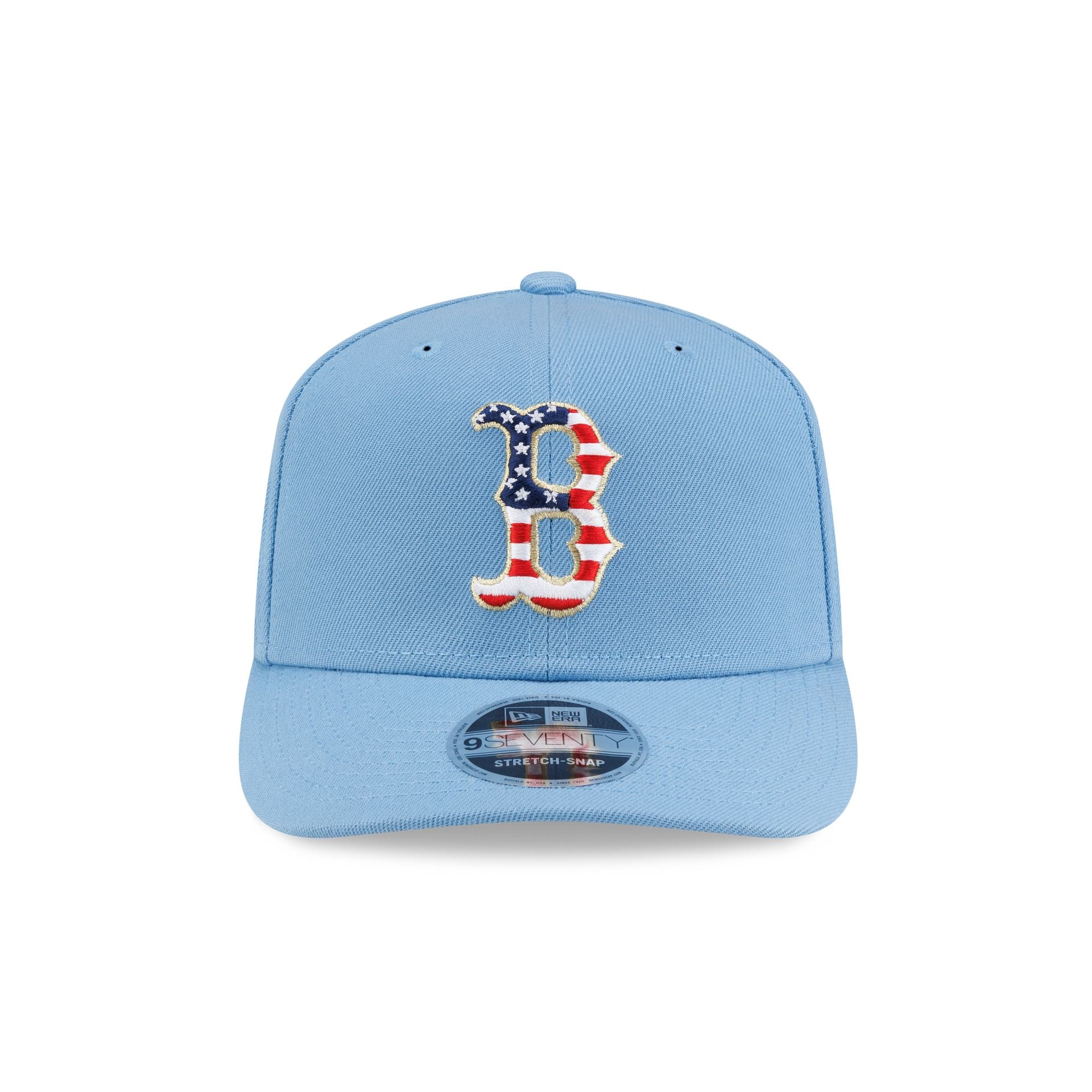 Boston Red Sox Red, White & Blue 9SEVENTY Stretch-Snap Hat