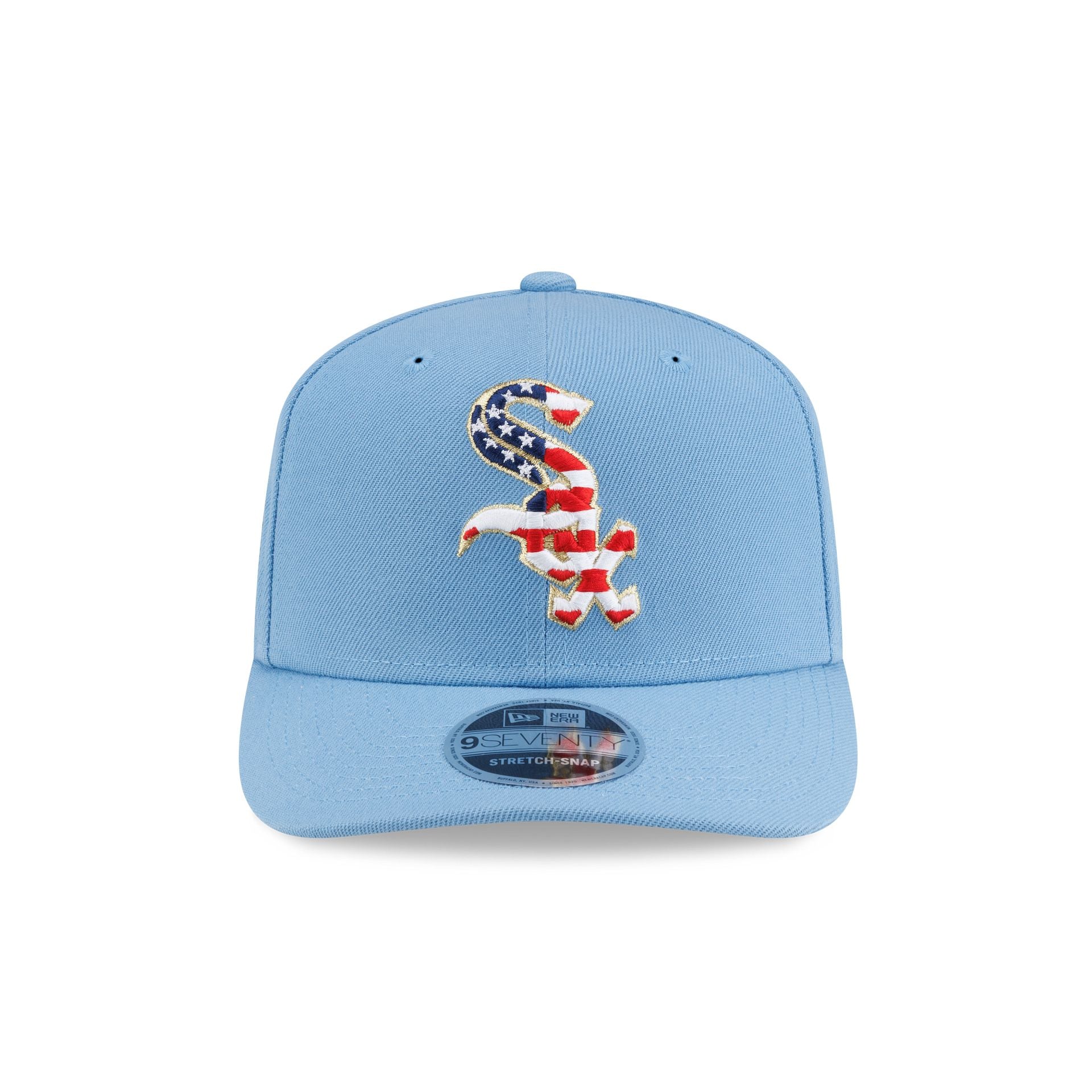 Chicago White Sox Red, White & Blue 9SEVENTY Stretch-Snap Hat