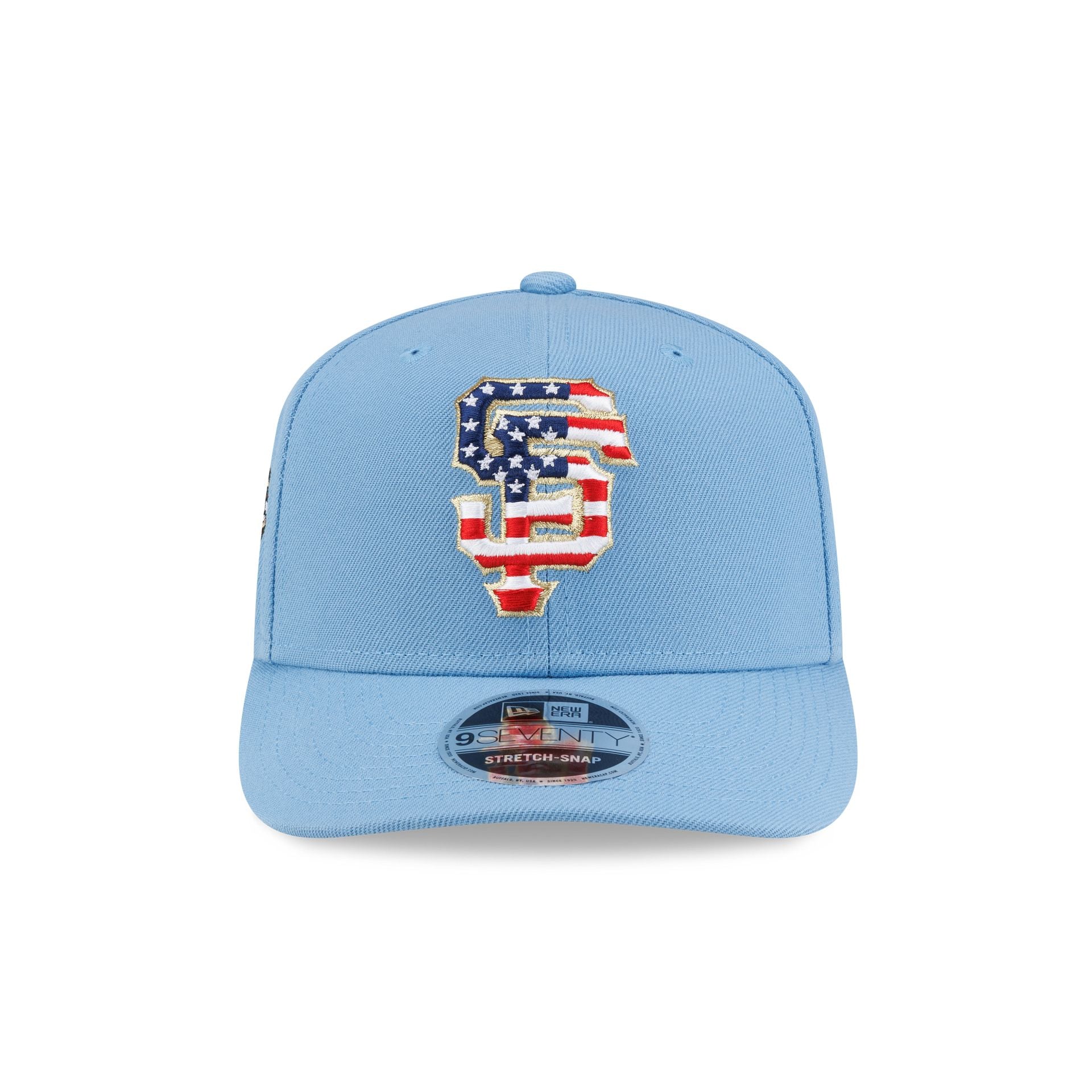 San Francisco Giants Red, White & Blue 9SEVENTY Stretch-Snap Hat