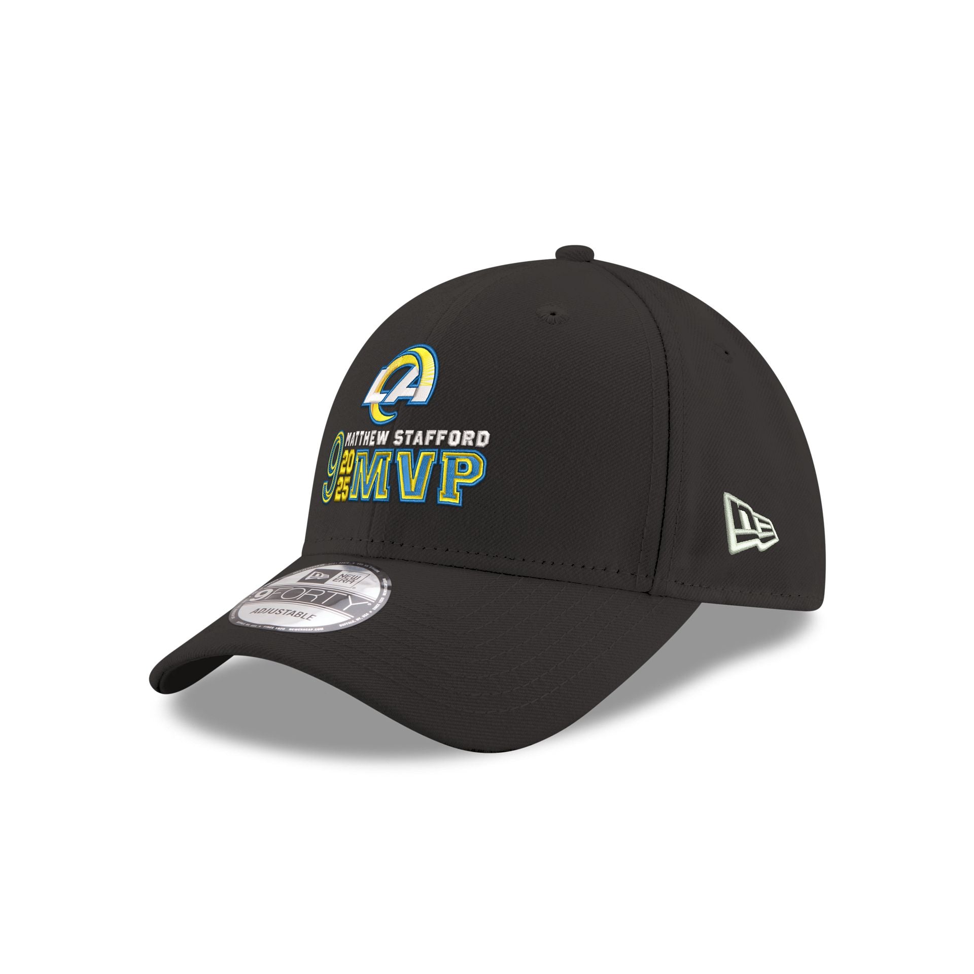 Los Angeles Rams Matthew Stafford 2025 MVP 9FORTY Adjustable Hat