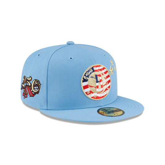 Brooklyn Nets Red, White & Blue 59FIFTY Fitted Hat - New Era Cap