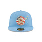 Brooklyn Nets Red, White & Blue 59FIFTY Fitted Hat