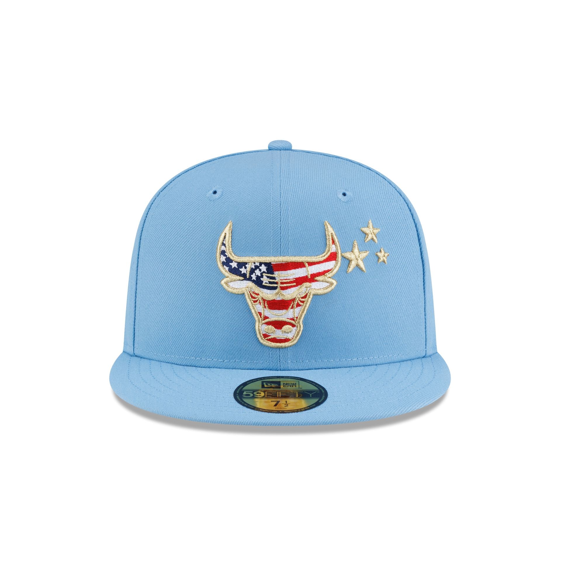 Chicago Bulls Red, White & Blue 59FIFTY Fitted Hat