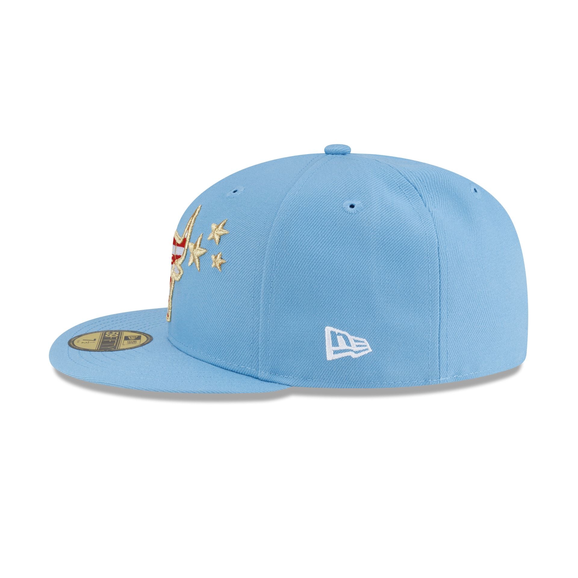 Chicago Bulls Red, White & Blue 59FIFTY Fitted Hat