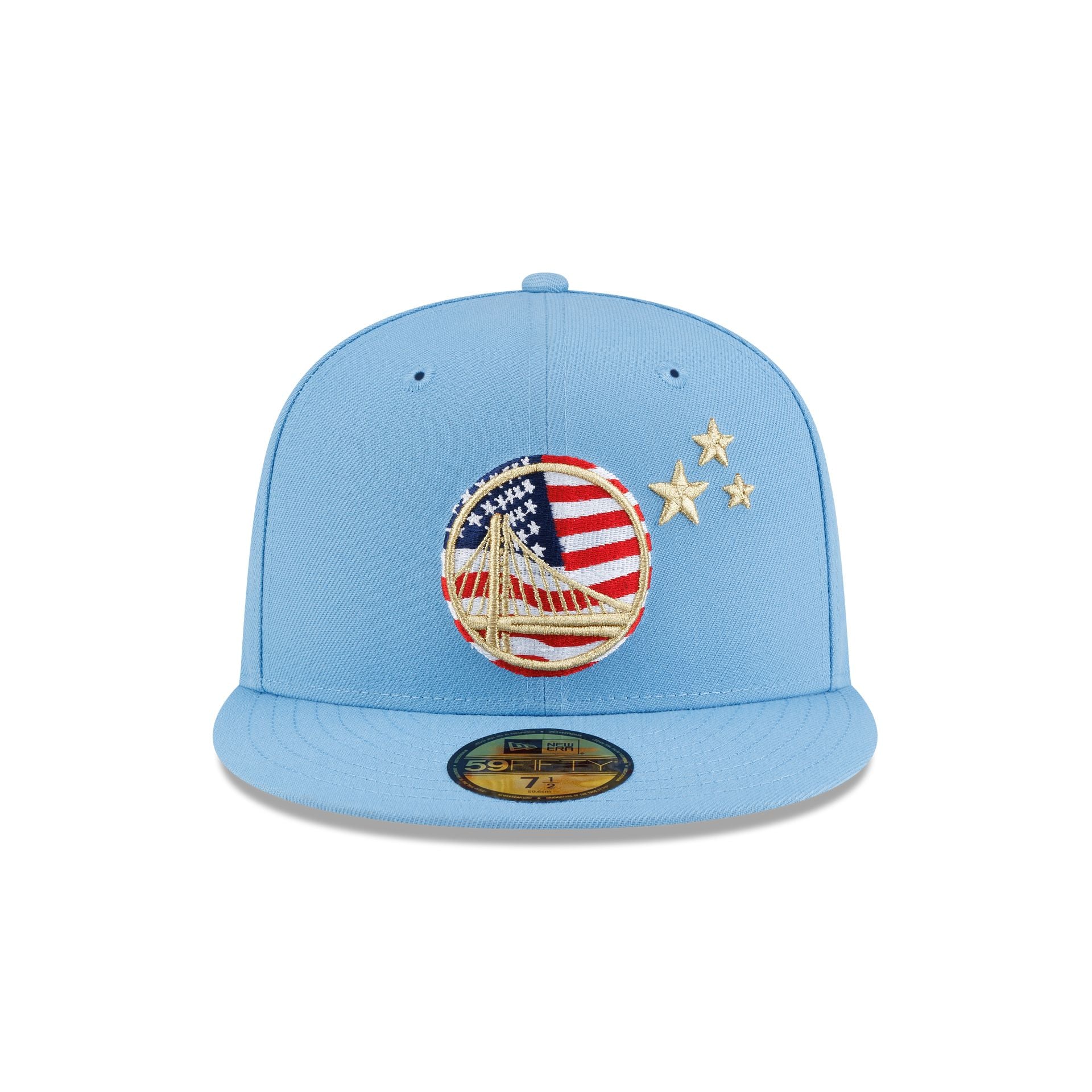 Golden State Warriors Red, White & Blue 59FIFTY Fitted Hat