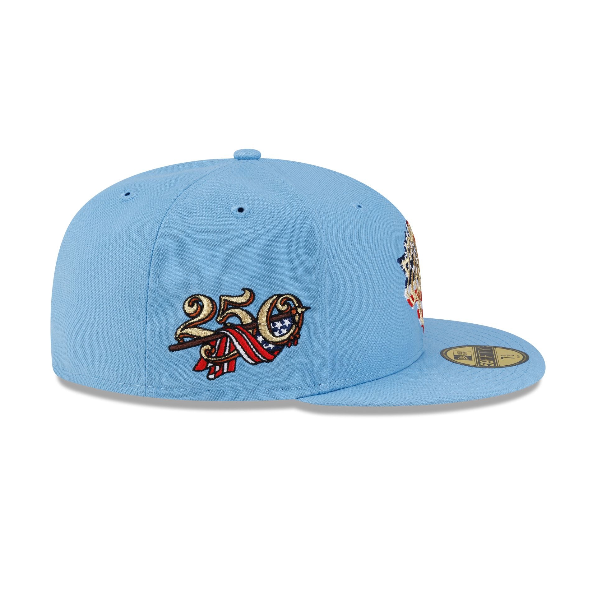 New York Knicks Red, White & Blue 59FIFTY Fitted Hat