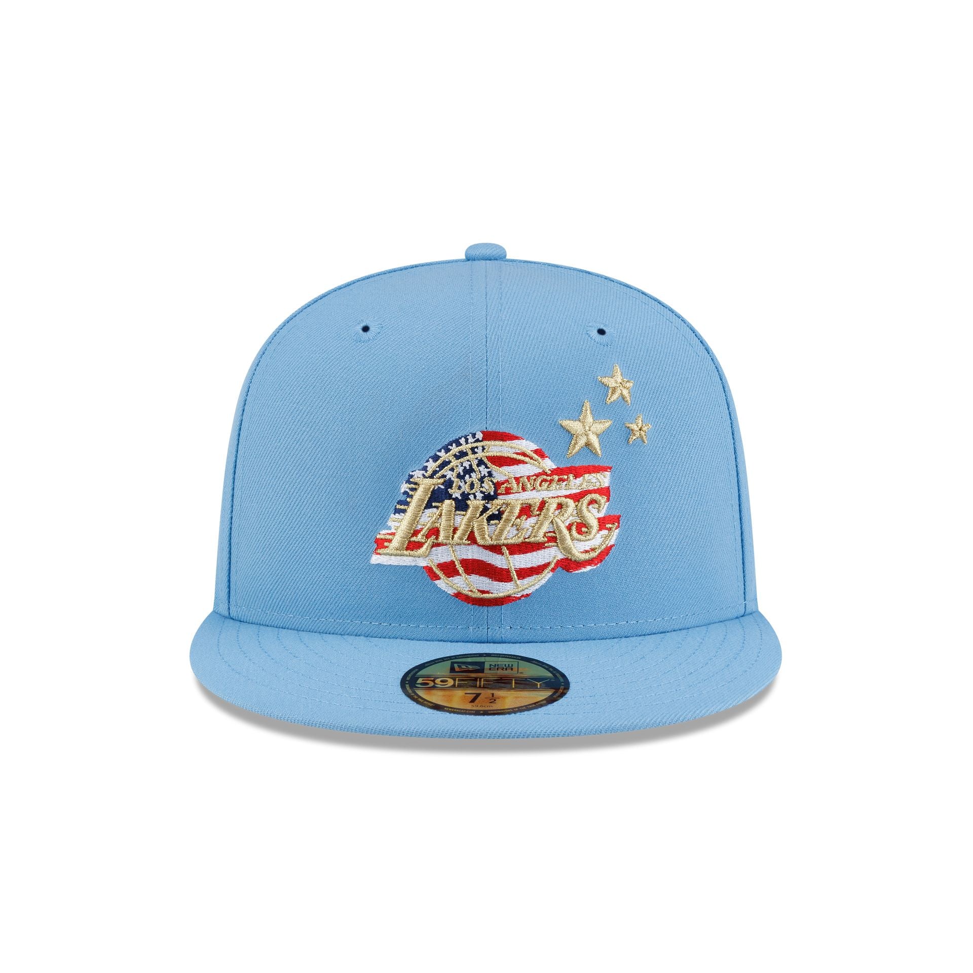 Los Angeles Lakers Red, White & Blue 59FIFTY Fitted Hat