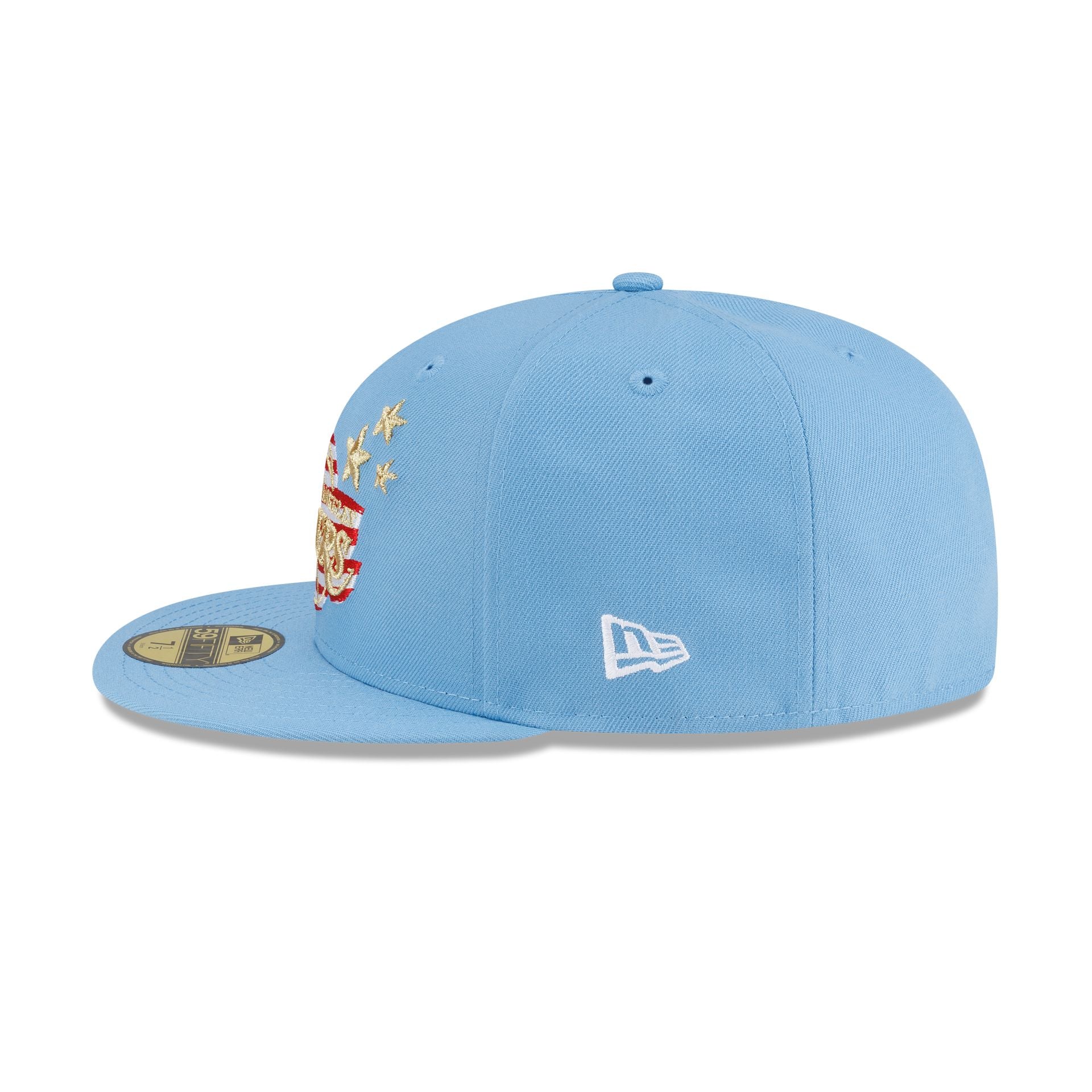 Los Angeles Lakers Red, White & Blue 59FIFTY Fitted Hat – New Era Cap