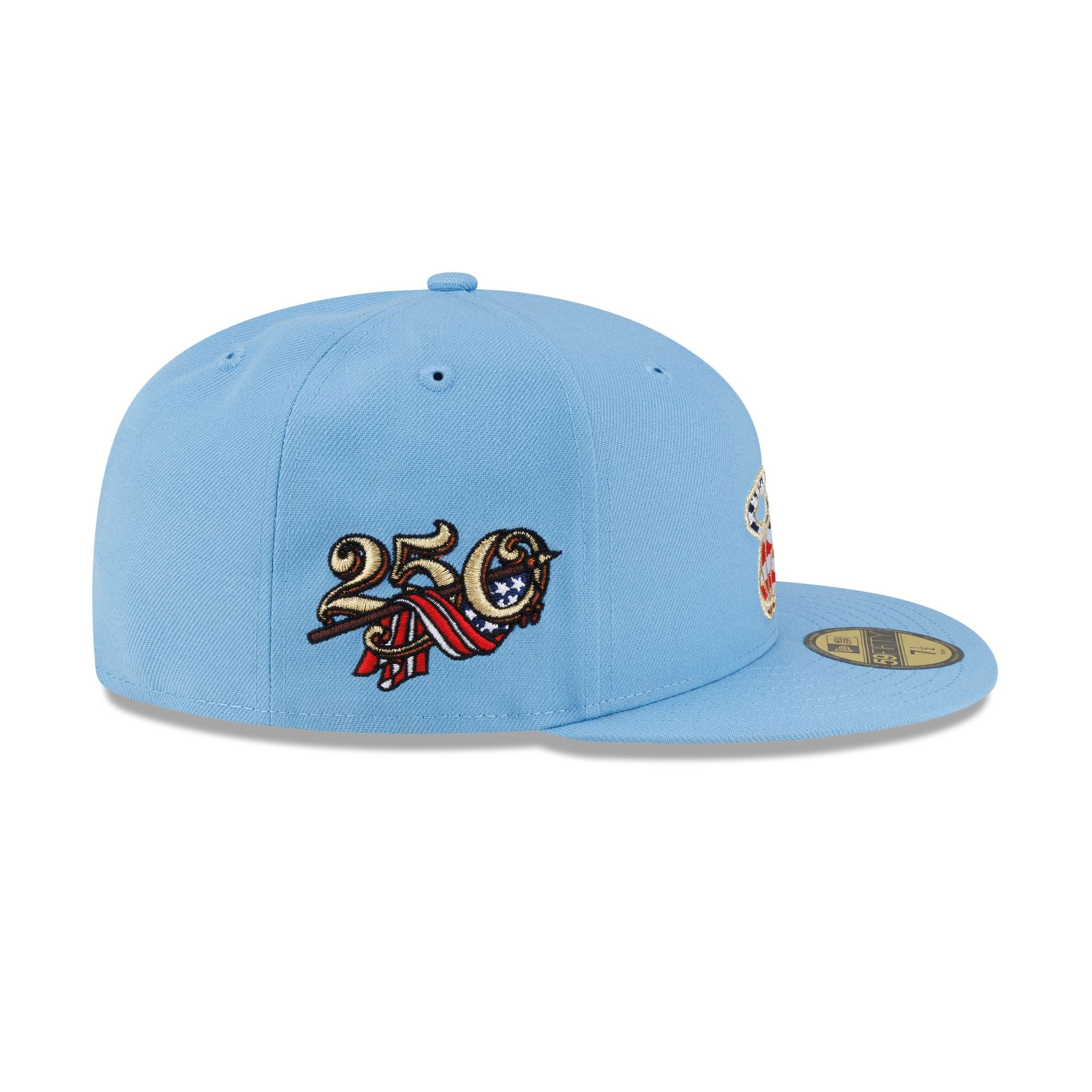 Miami Heat Red, White & Blue 59FIFTY Fitted Hat