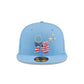 Philadelphia 76ers Red, White & Blue 59FIFTY Fitted Hat