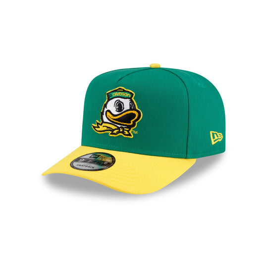 Oregon Ducks Two Tone 9FIFTY A-Frame Snapback Hat - New Era Cap